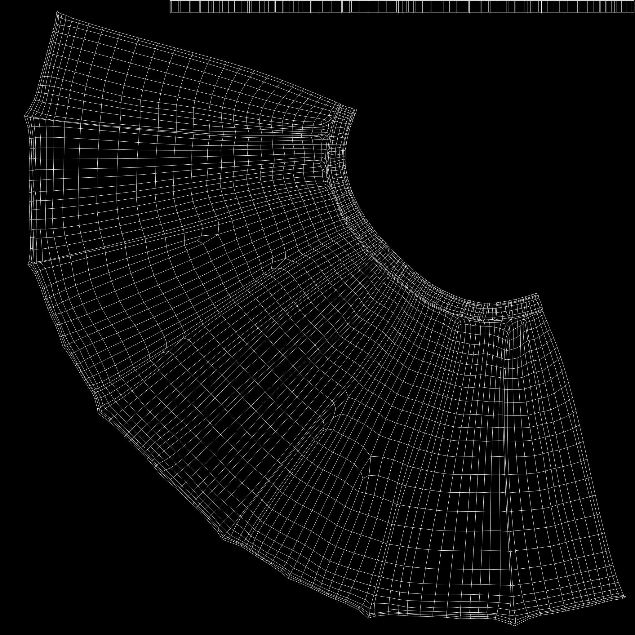 Casual Two Piece White Dress With Shoes Low-poly 3D model_14