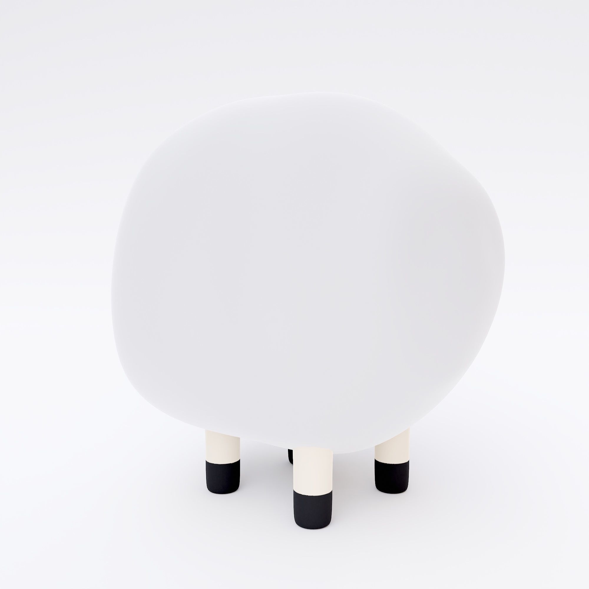 Sheep toon 3dmodel  3D model_3