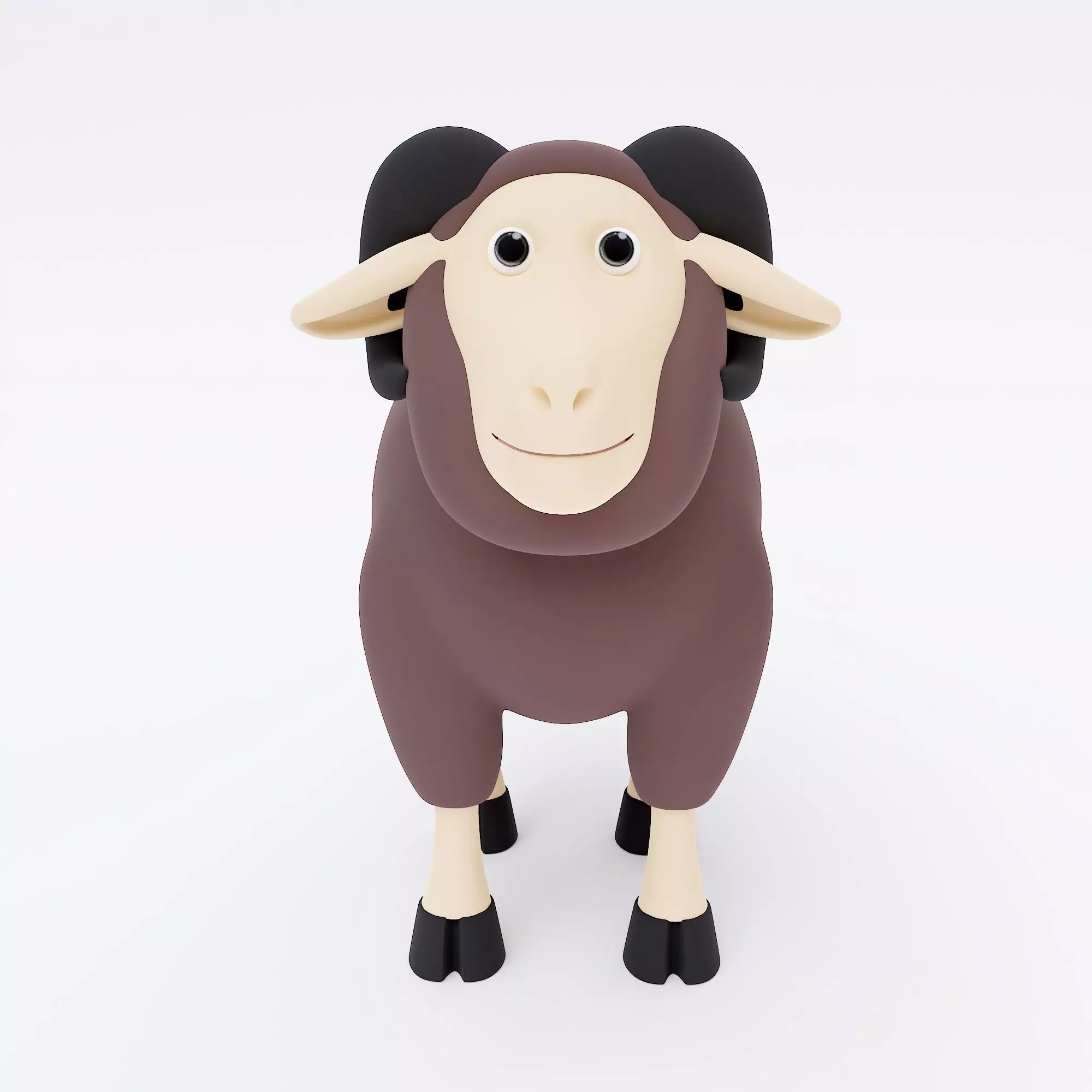 Sheep 3d model toy 3D model