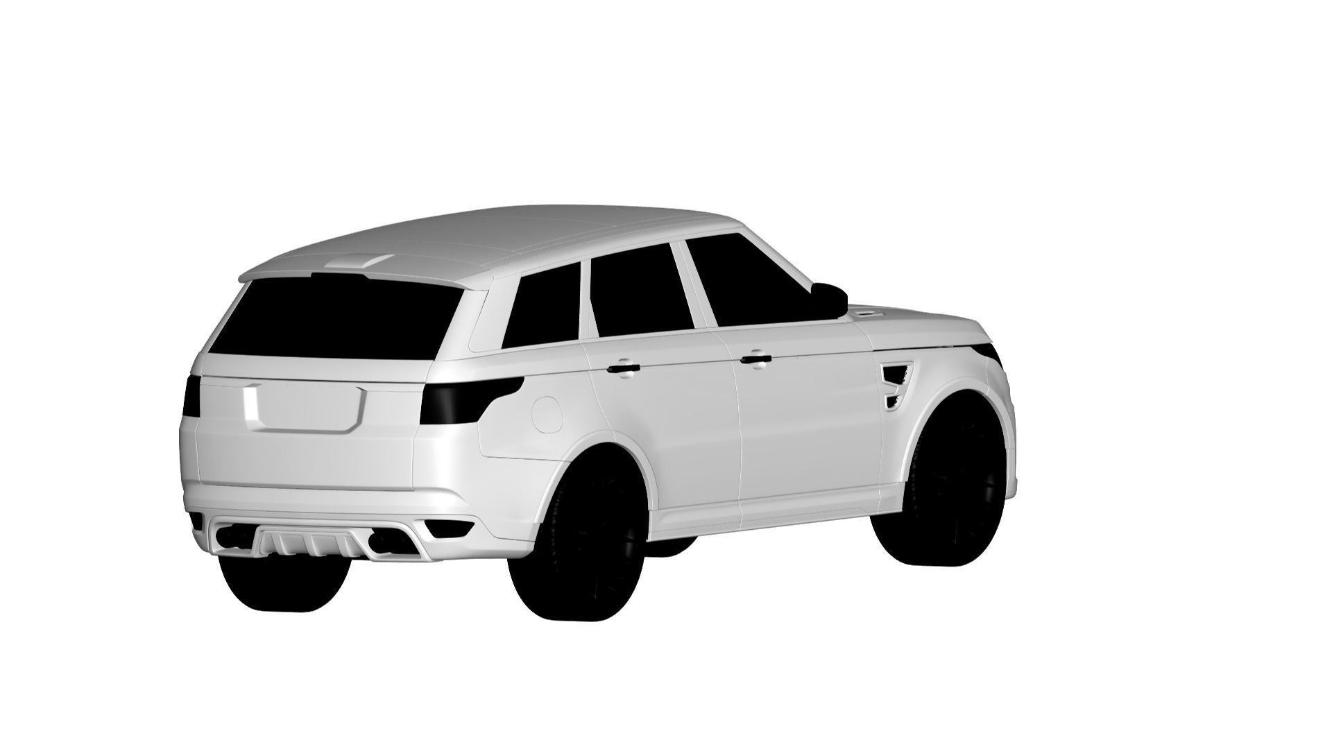 range rover 3D model_1