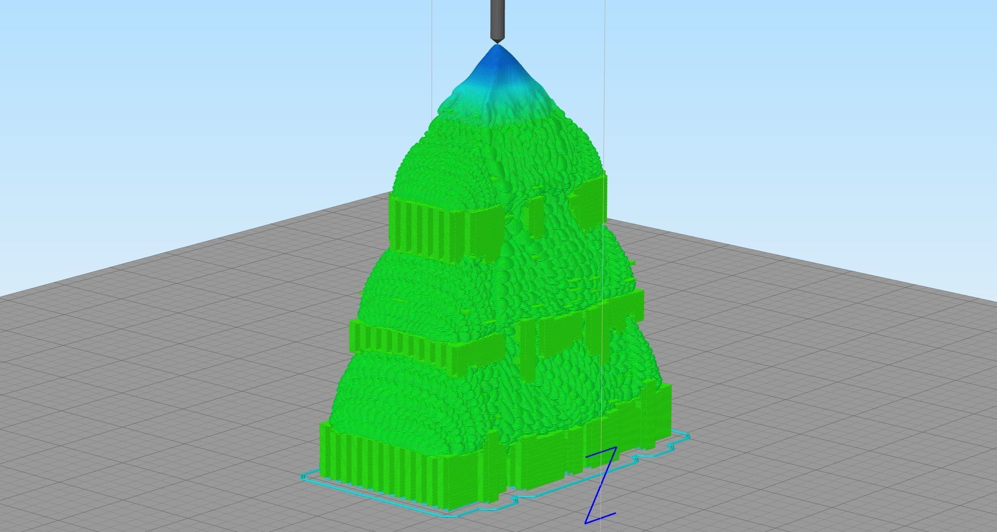 Christmas Tree Candle  3D print model_5