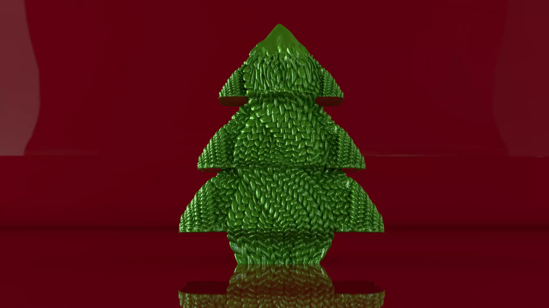 Christmas Tree Candle  3D print model_0