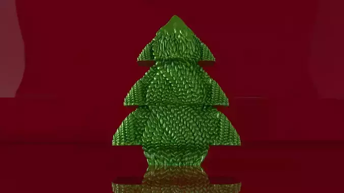 Christmas Tree Candle  3D print model