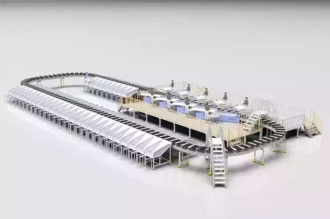 Cross Belt Sorting System