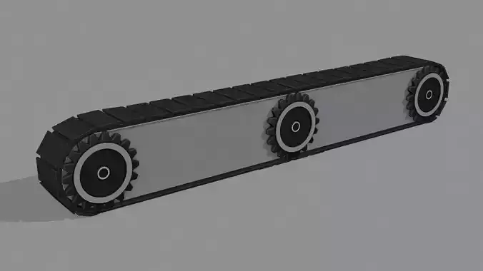 treadmill Sanitization Machine Low-poly 3D model