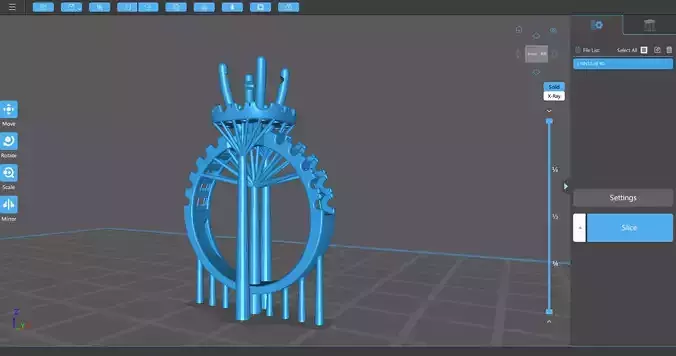 Woman Ring 3D print model 3D print model 3D print model