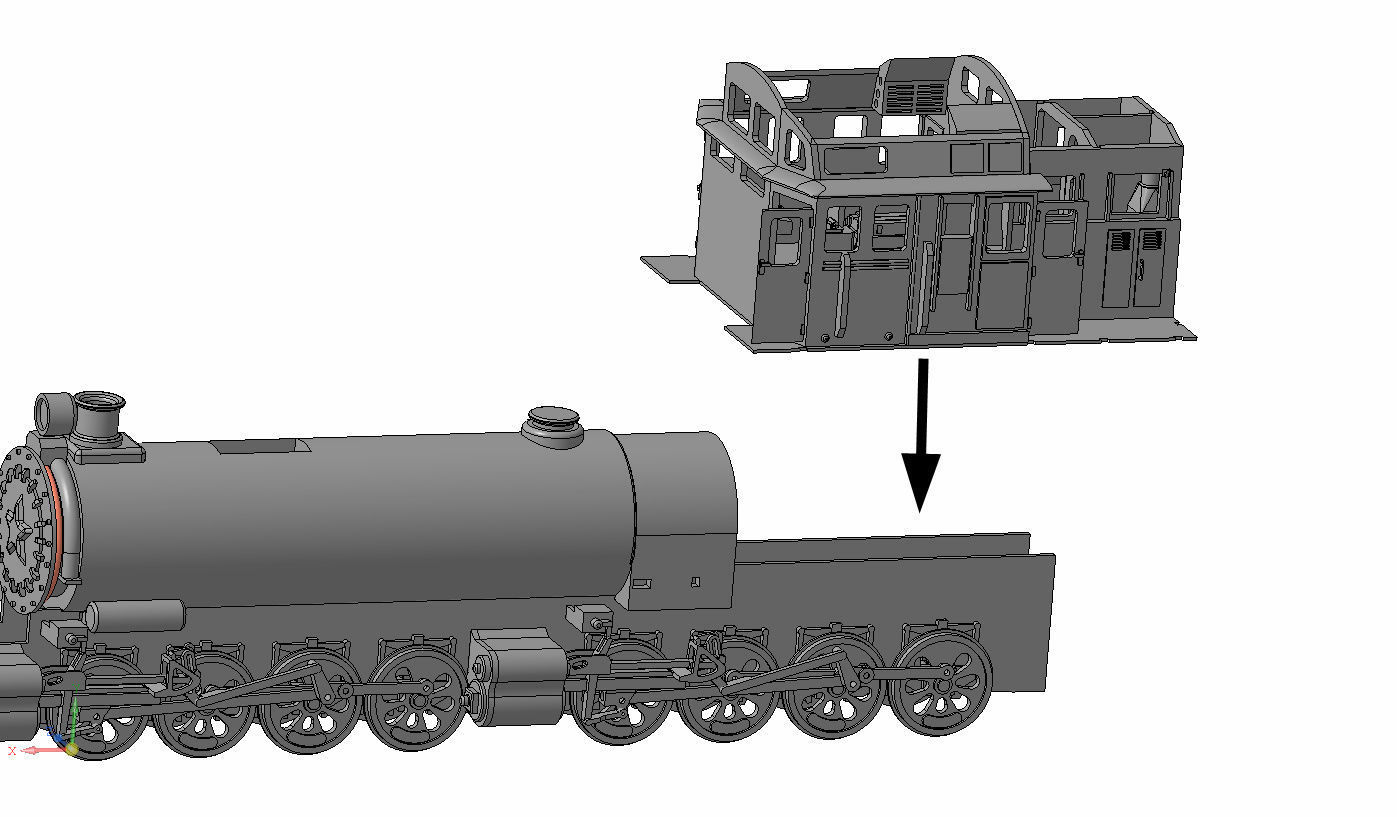  Metro - Exodus  Lokomotive  Avrora 3D print model_30