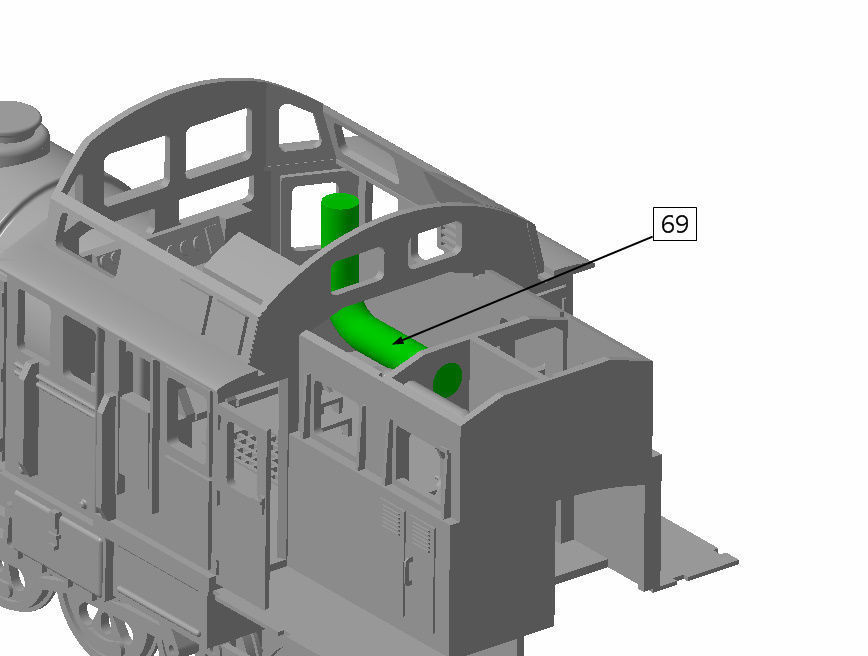  Metro - Exodus  Lokomotive  Avrora 3D print model_31