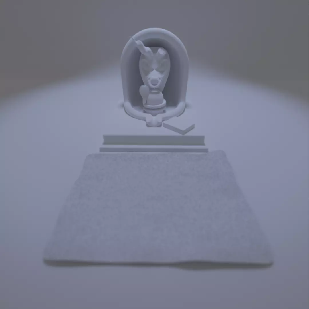 Shiva Shrine India God Hindu 3D model