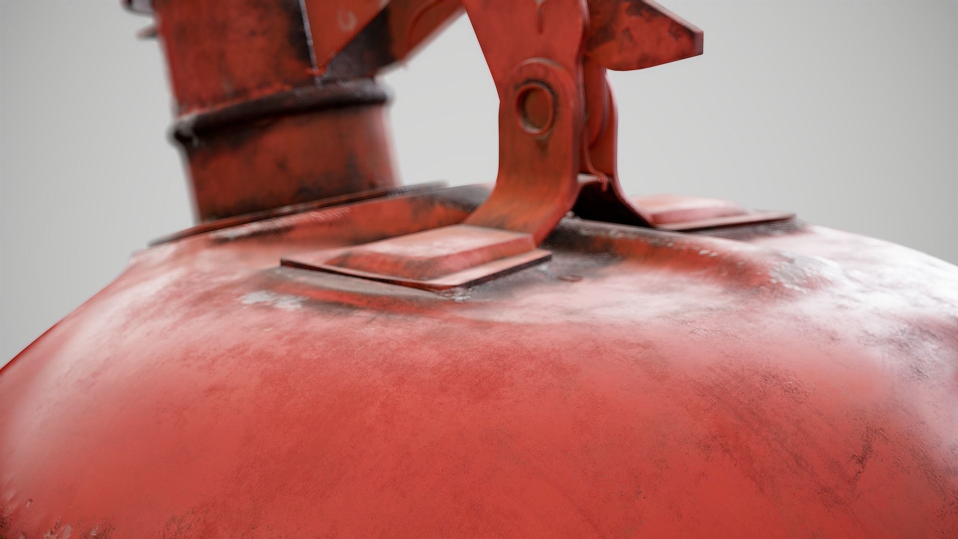 Gas Can Low-poly 3D model_2