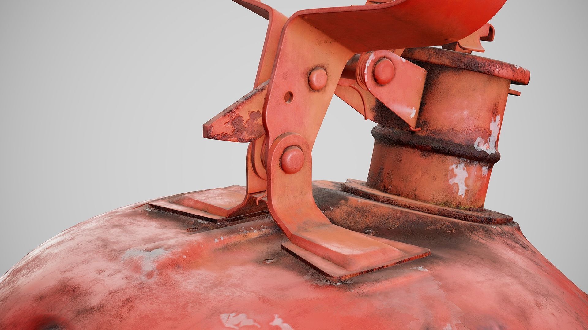 Gas Can Low-poly 3D model_7