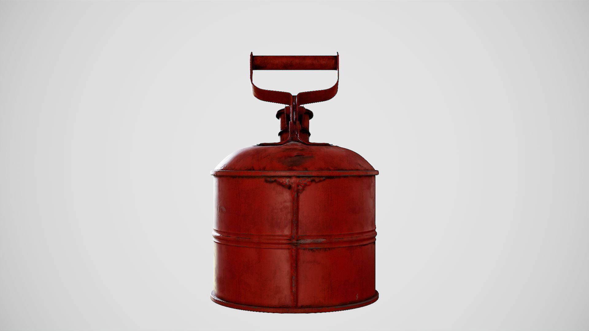 Gas Can Low-poly 3D model_27