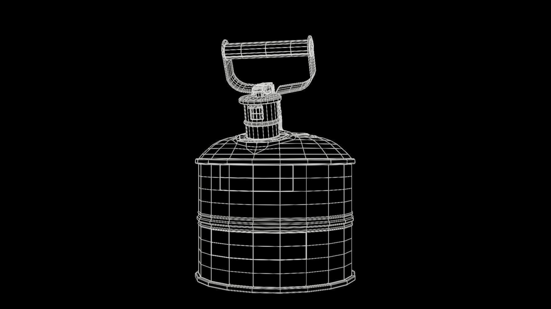 Gas Can Low-poly 3D model_39
