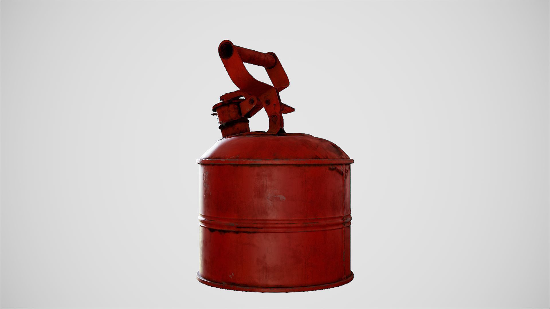 Gas Can Low-poly 3D model_31