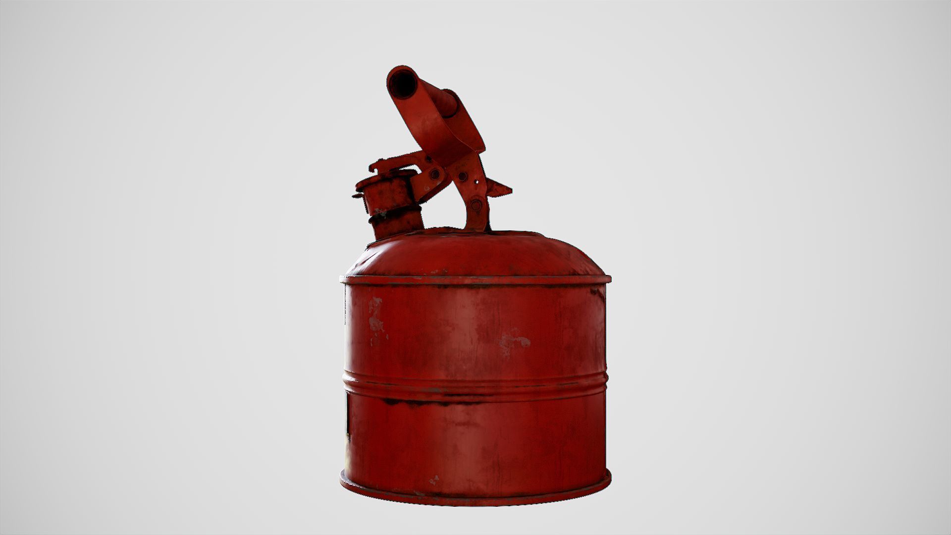 Gas Can Low-poly 3D model_32