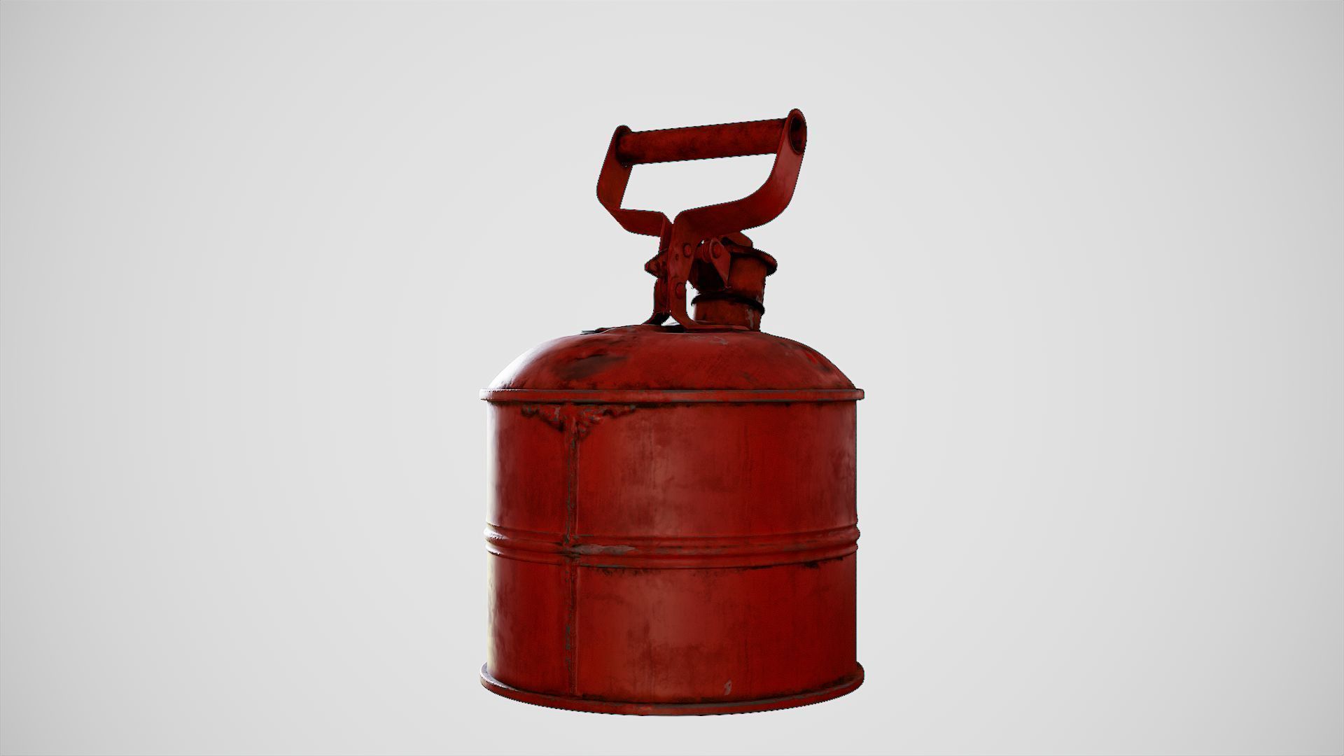 Gas Can Low-poly 3D model_25
