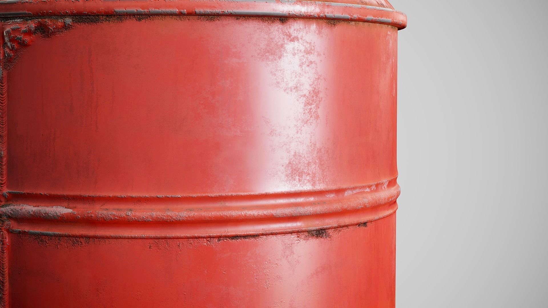 Gas Can Low-poly 3D model_8