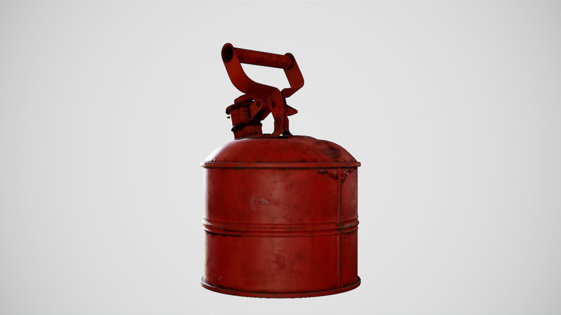Gas Can Low-poly 3D model_30