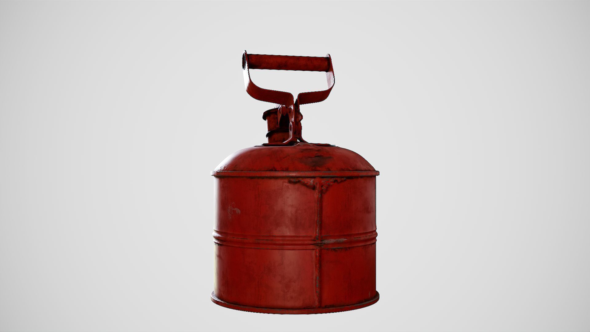 Gas Can Low-poly 3D model_28