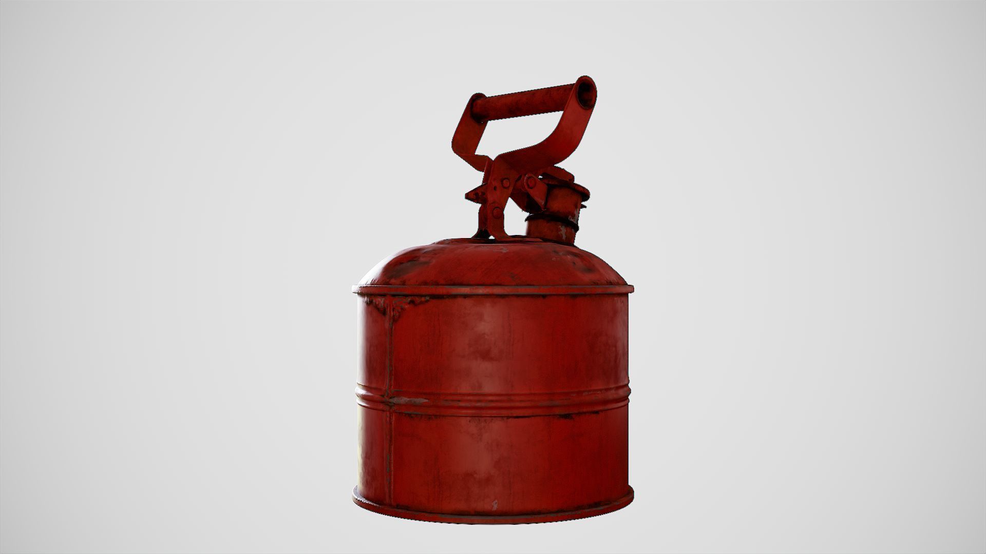 Gas Can Low-poly 3D model_24