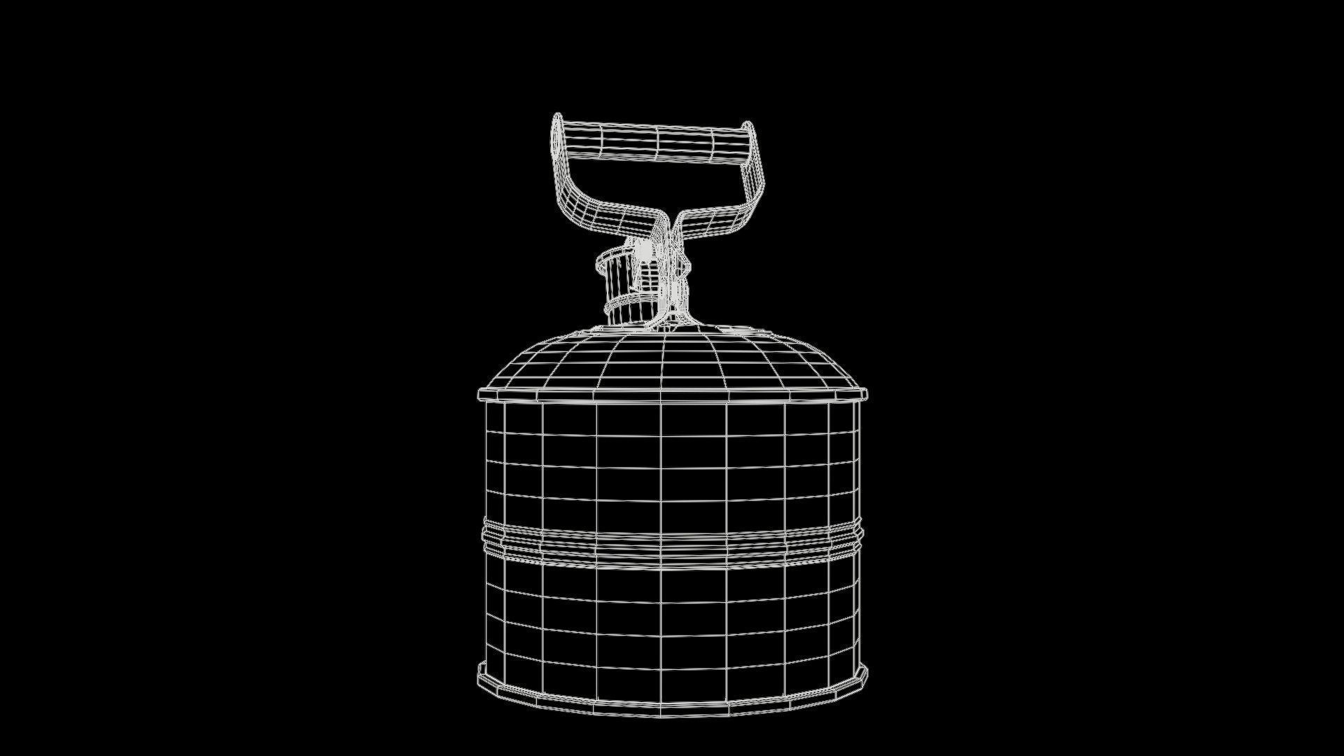 Gas Can Low-poly 3D model_49