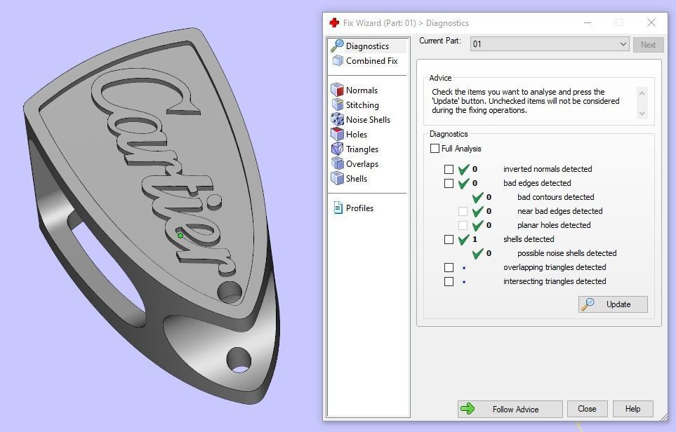 Cross with enamel 3D print model_8