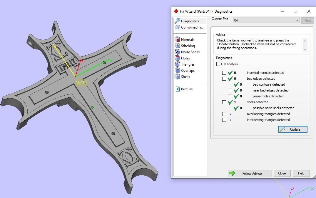 Cross with enamel 3D print model_11