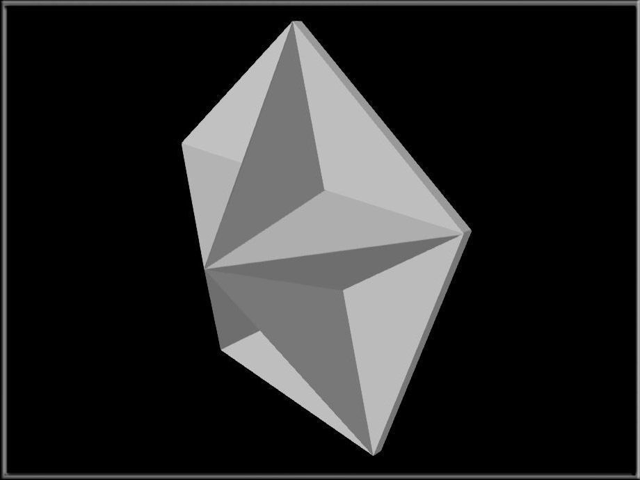 Star Ornament  Low-poly 3D model_9