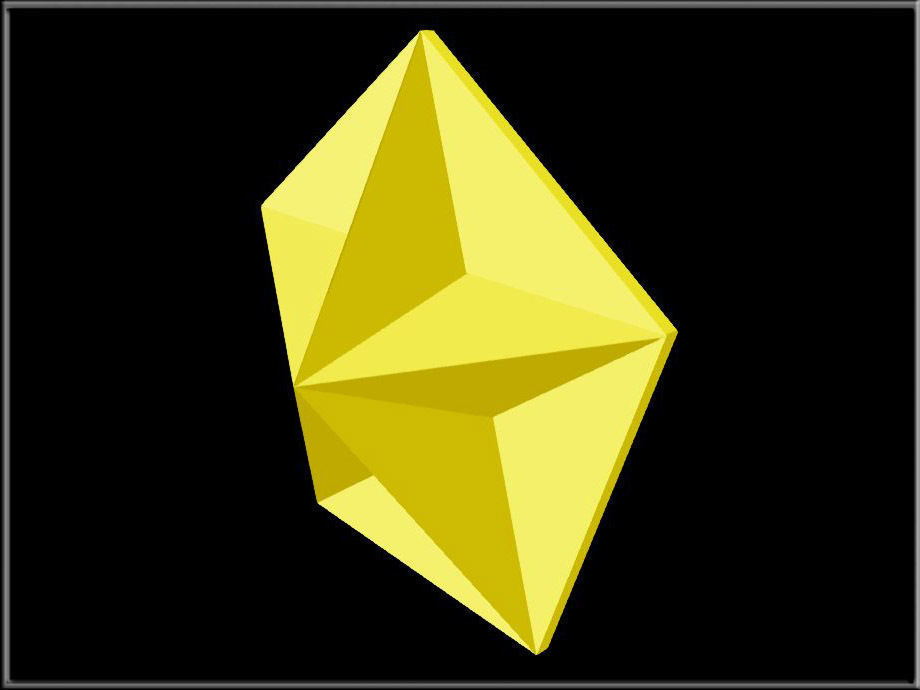 Star Ornament  Low-poly 3D model_8