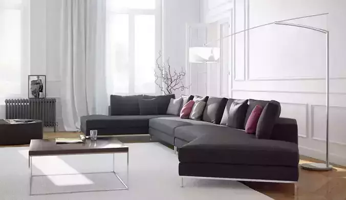 Realistic Sofas Collection sectional sofa