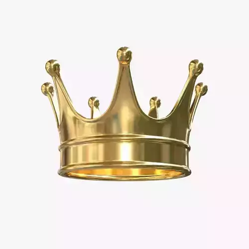 Gold Crown 3D model