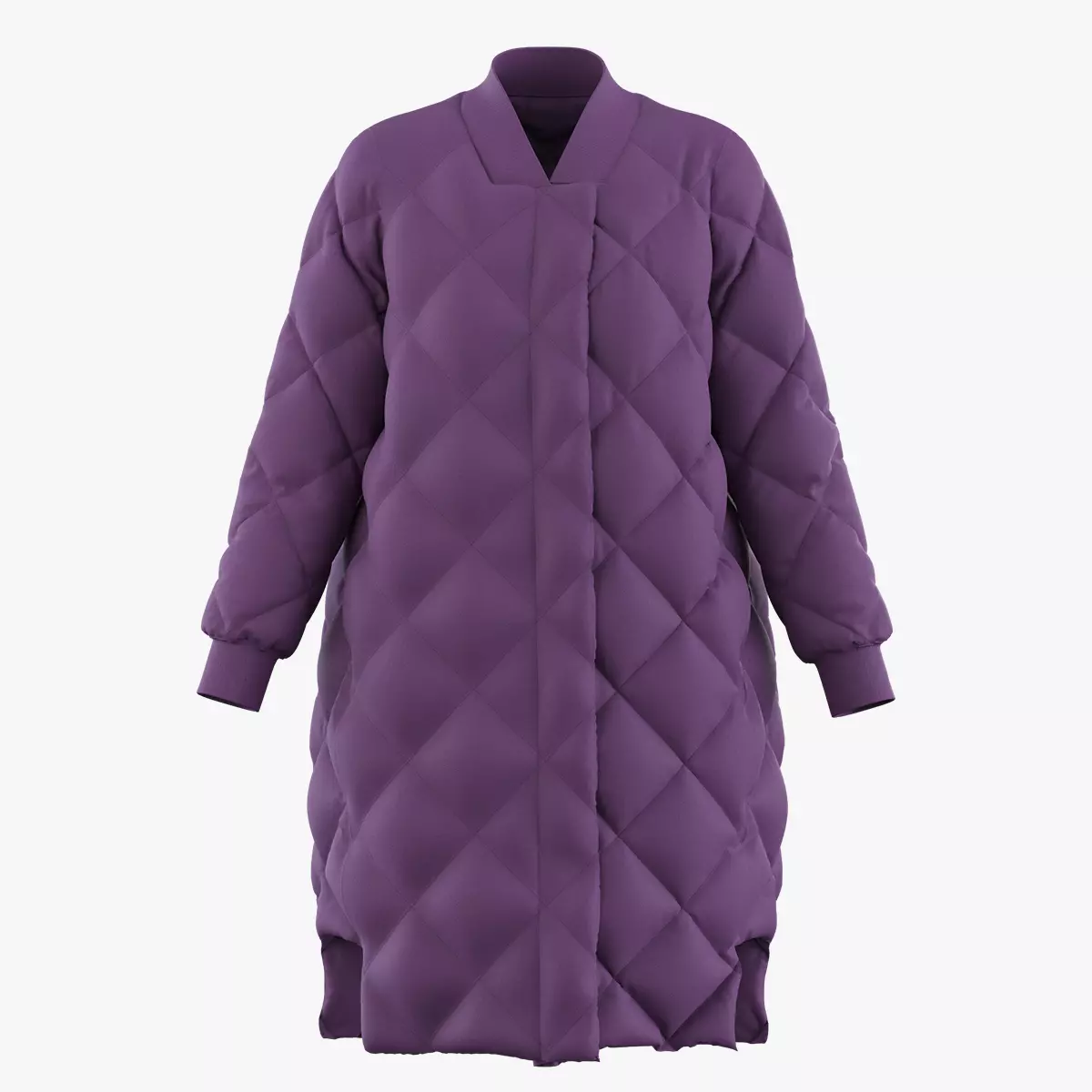 Women Puffer Jackets Free 3D model