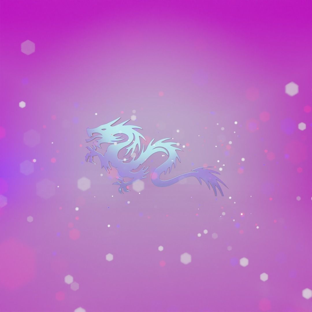 Dragon 3d Logo 3D model_1