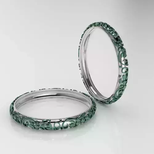 Scroll Work Bangle