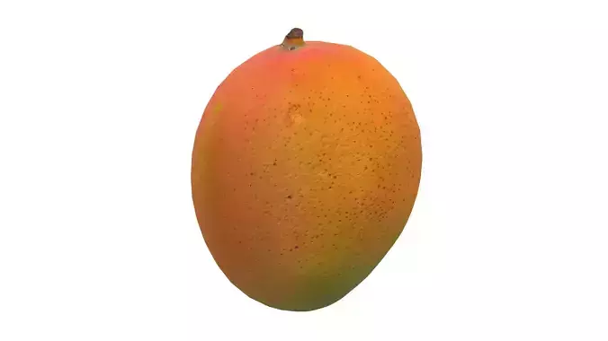 Mango Fruit 3D Model AR VR PBR Low-poly 3D model