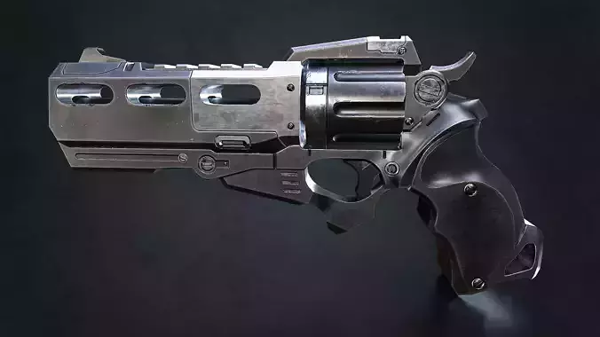 Gun Scifi Holodix - Game Ready