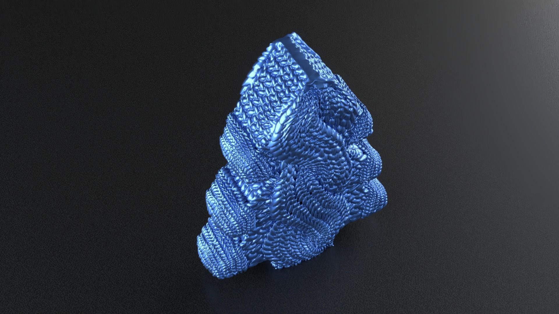 Christmas Tree Candle 02  3D print model_4