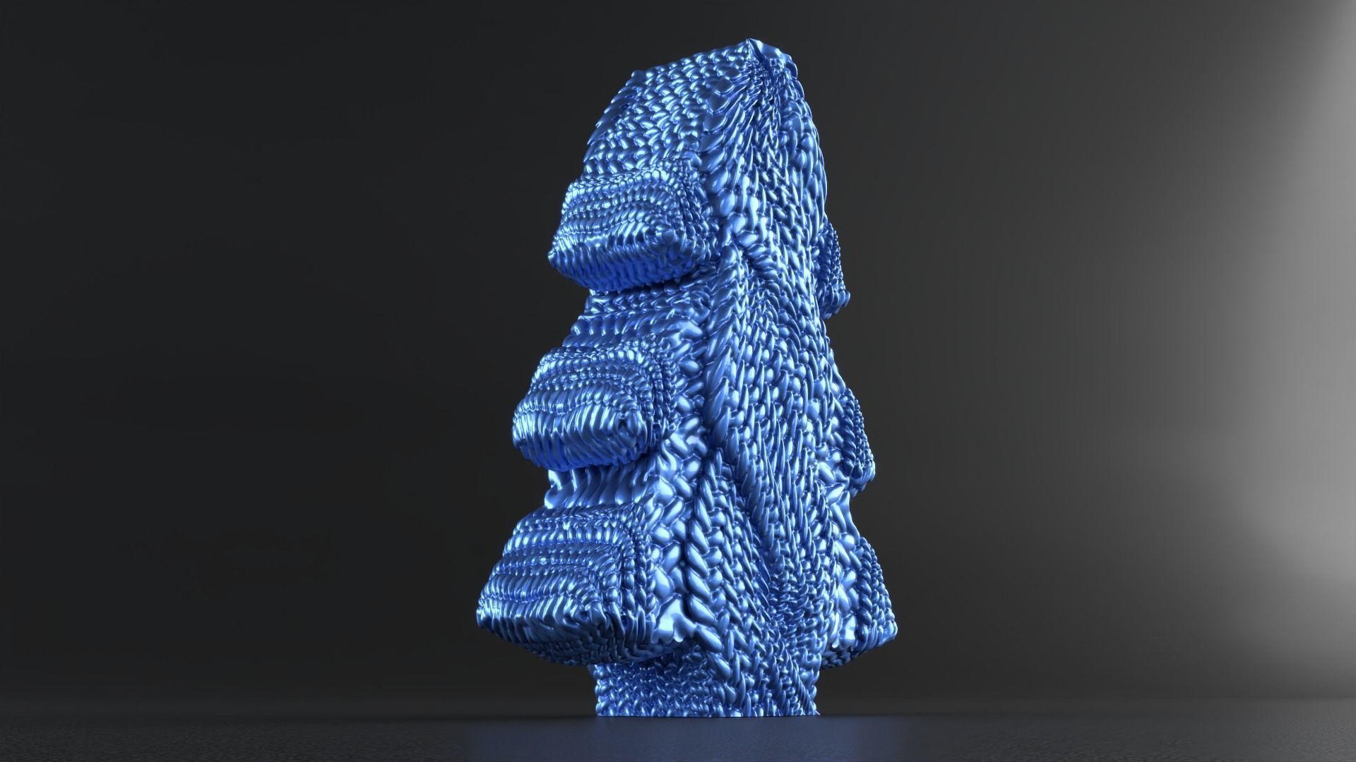 Christmas Tree Candle 02  3D print model_1