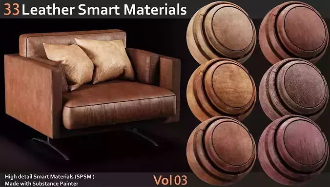 33 Leather Smart Materials Vol3 Texture