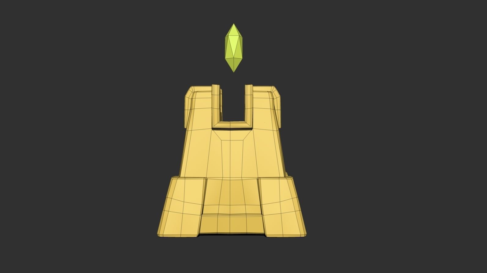 Altar 01 Low-poly 3D model_8