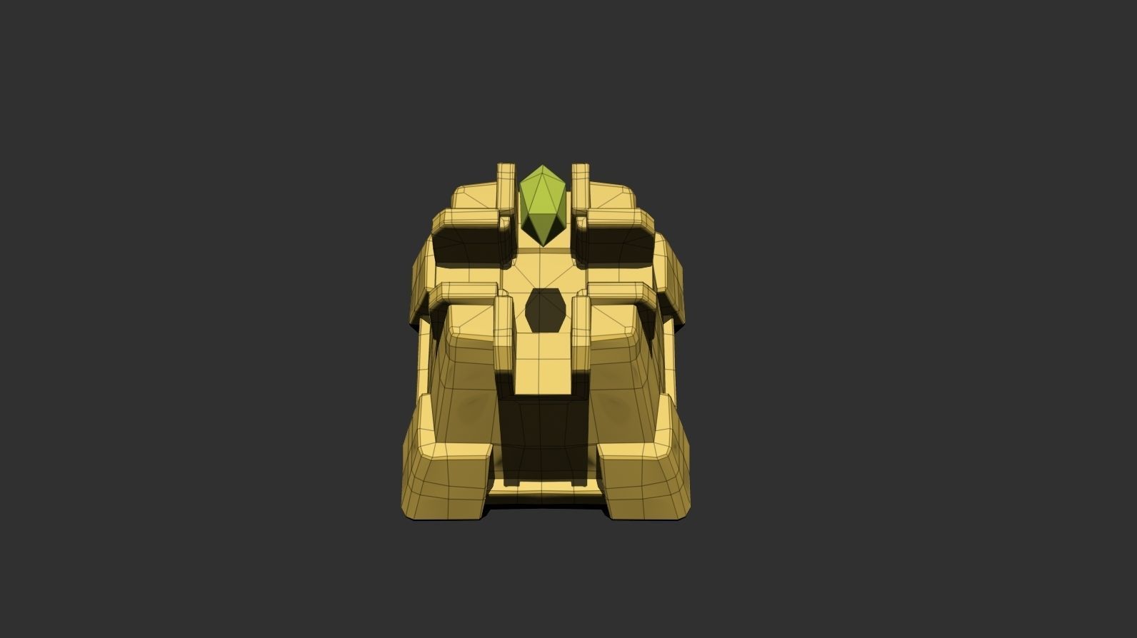 Altar 01 Low-poly 3D model_7