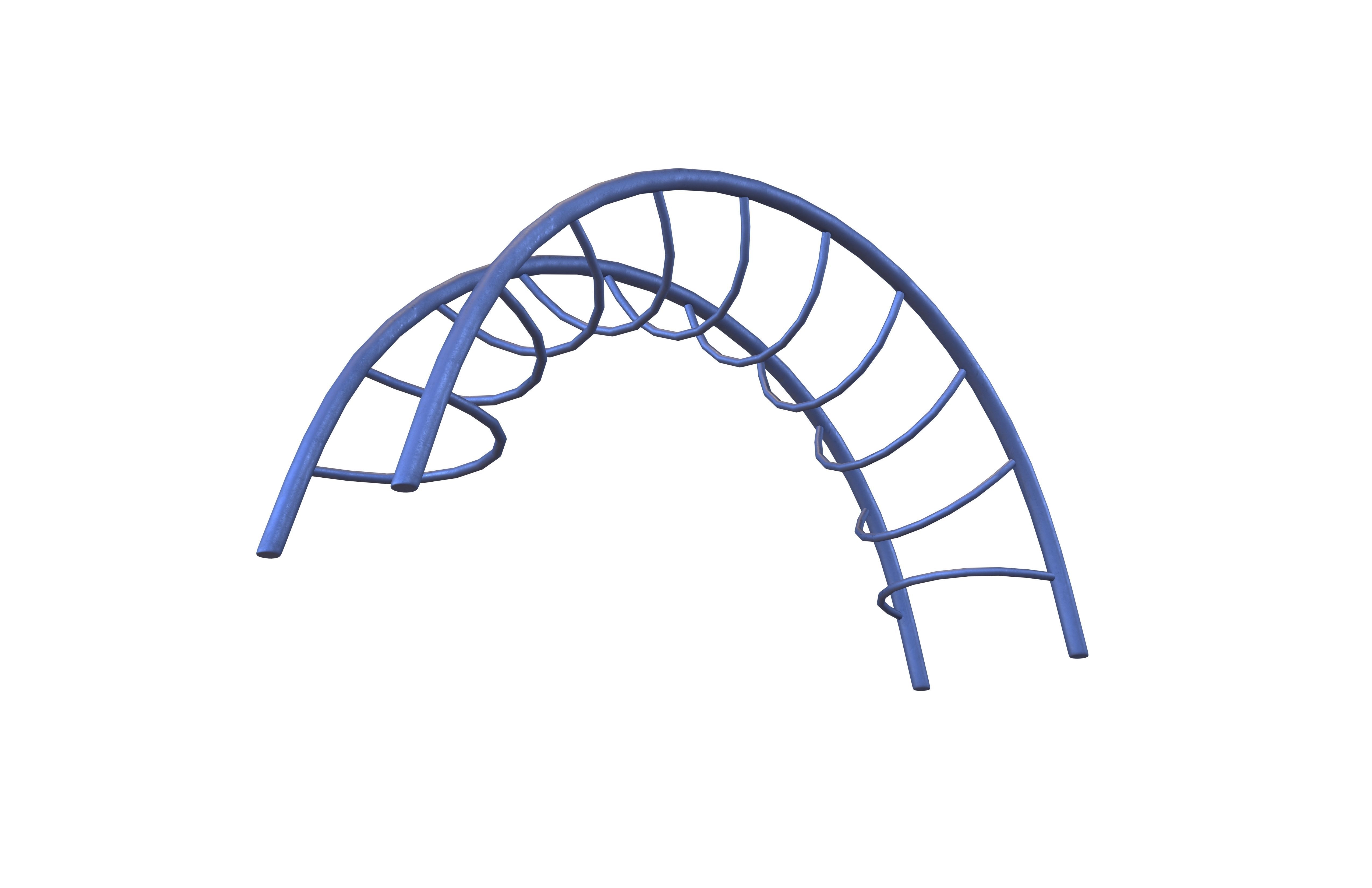 Half Moon Climber V1 002 Low-poly 3D model_3