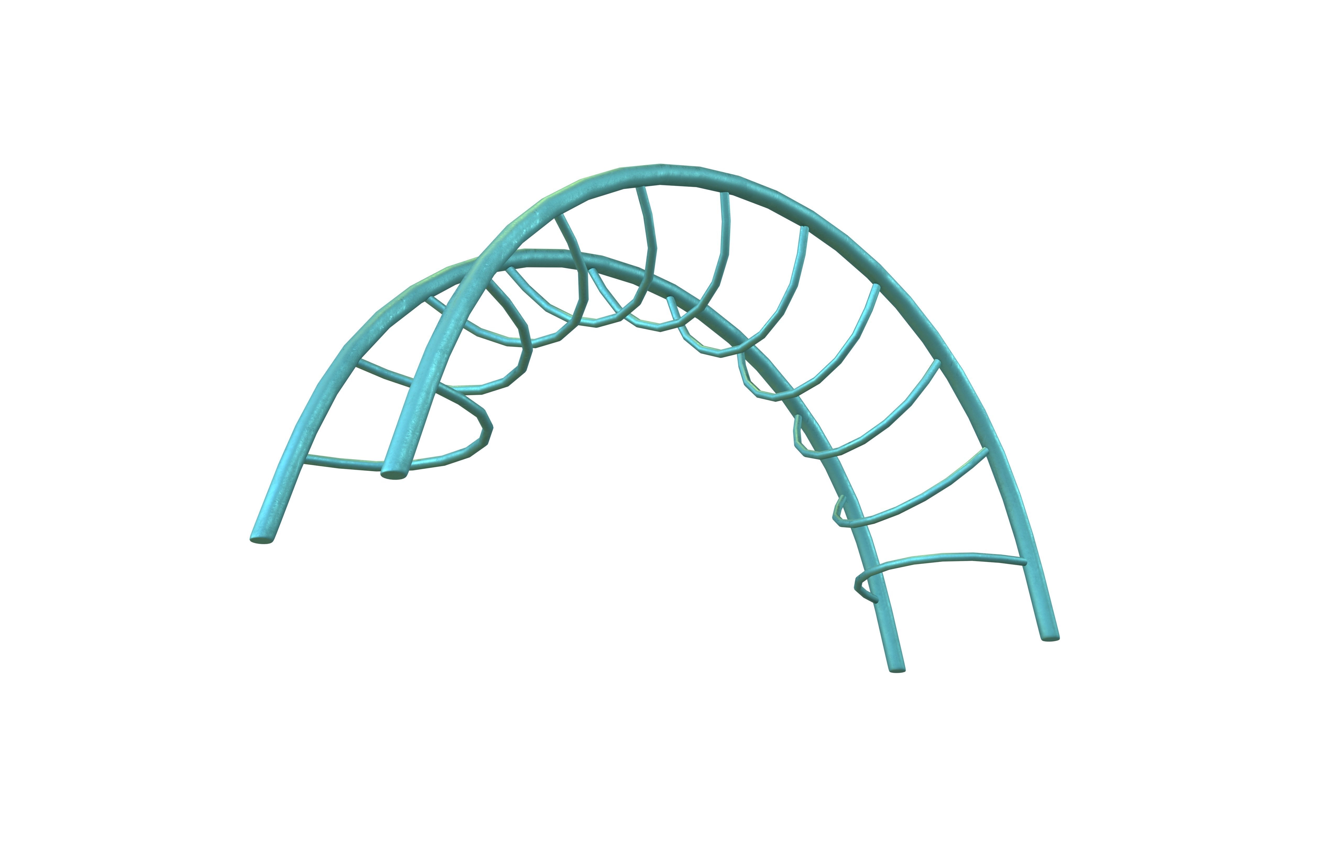 Half Moon Climber V1 003 Low-poly 3D model_3