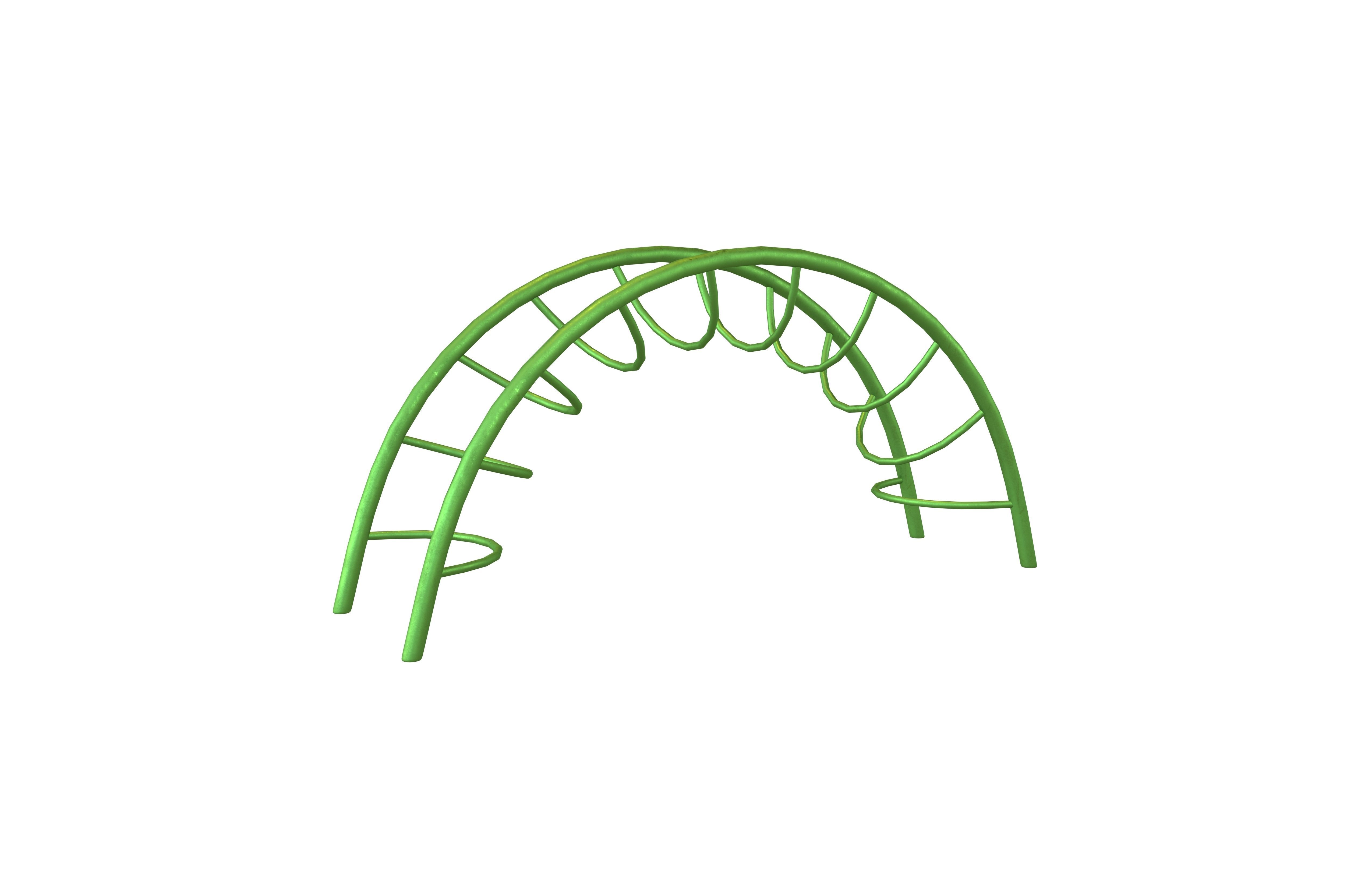 Half Moon Climber V1 004 Low-poly 3D model_1