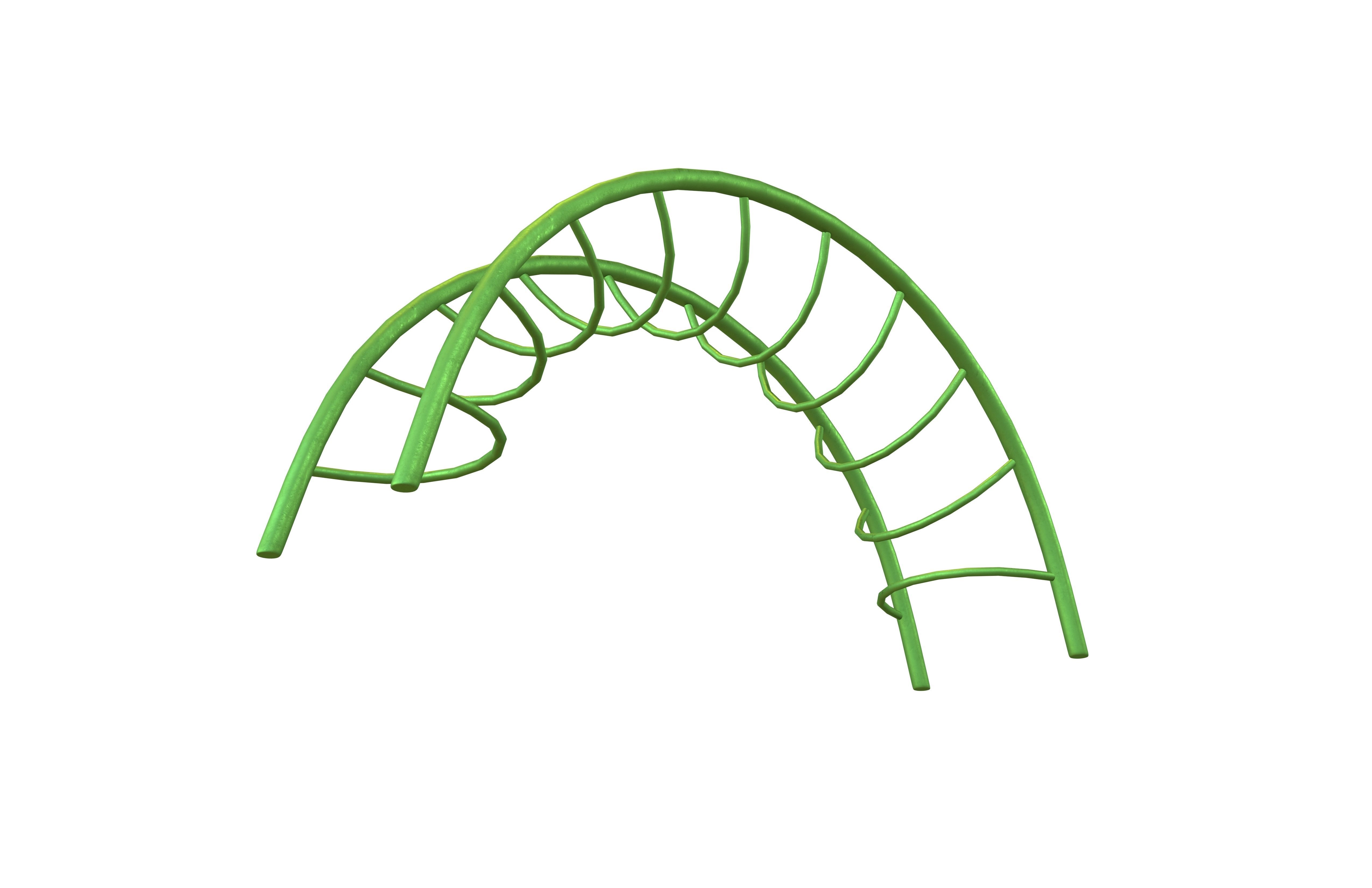 Half Moon Climber V1 004 Low-poly 3D model_3