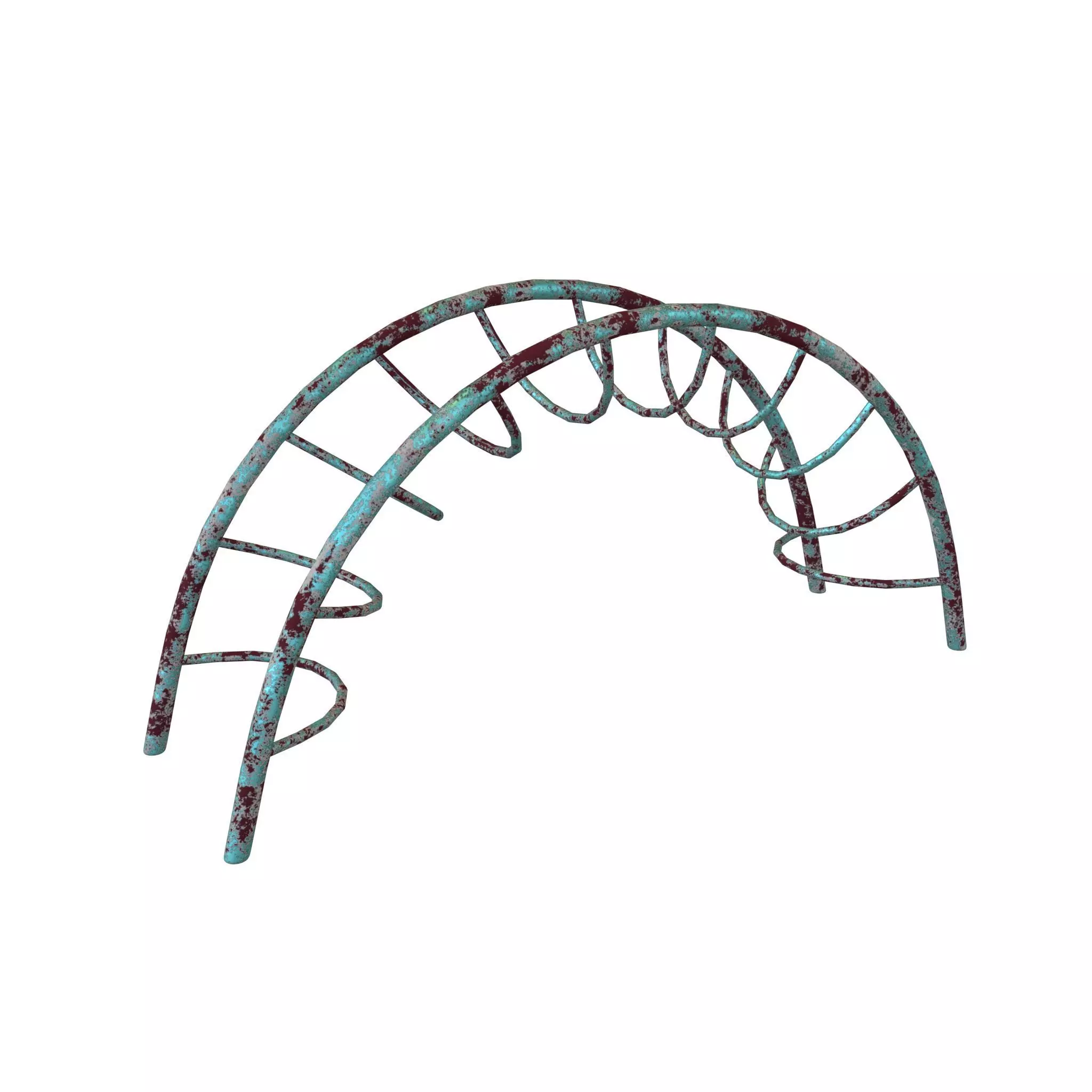 Half Moon Climber V1 008 Low-poly 3D model_0