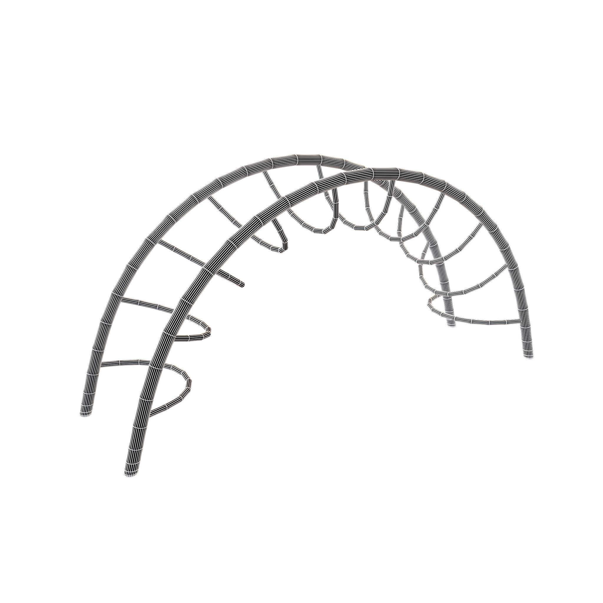 Half Moon Climber V1 009 Low-poly 3D model_7