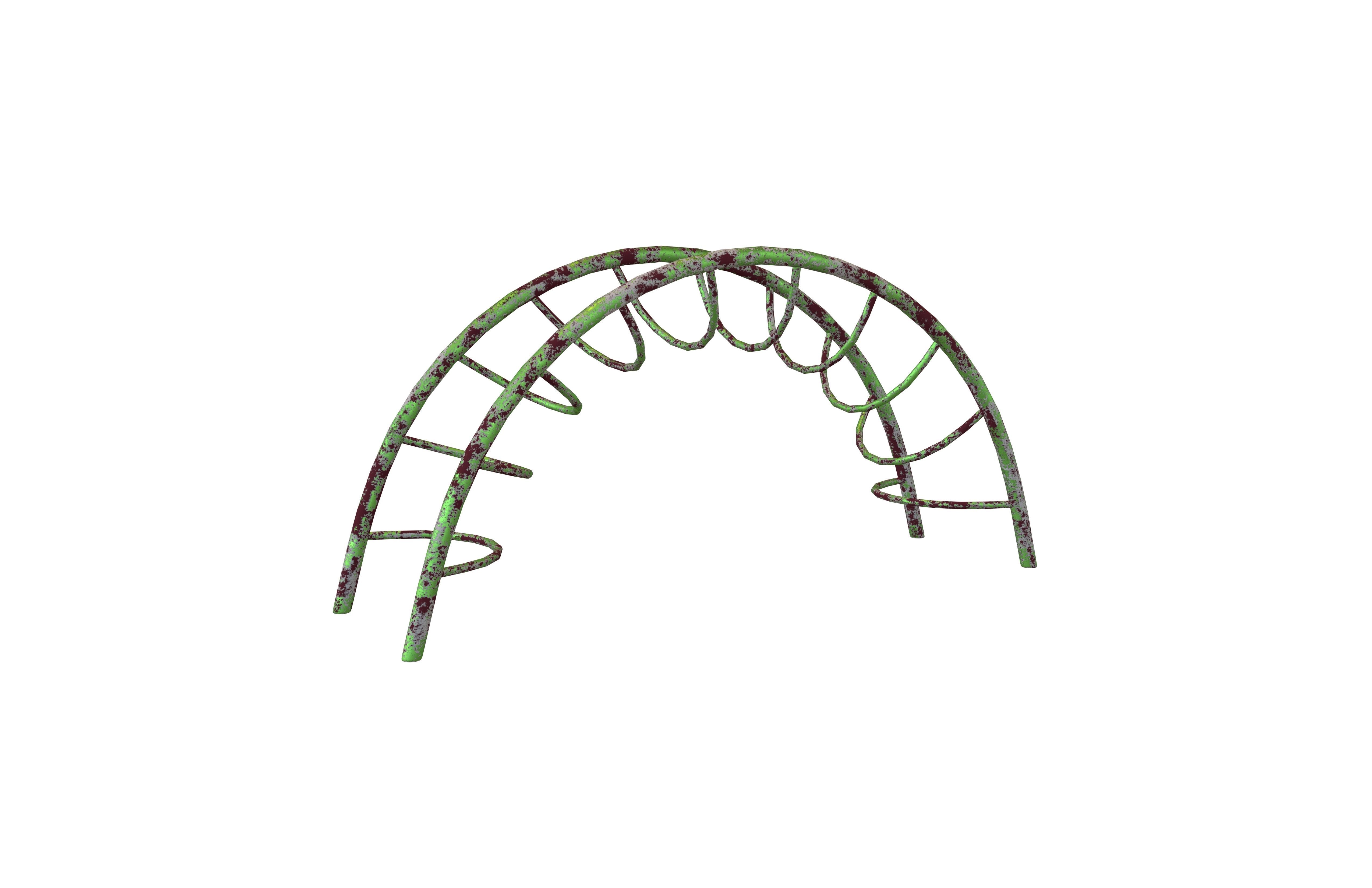 Half Moon Climber V1 009 Low-poly 3D model_1