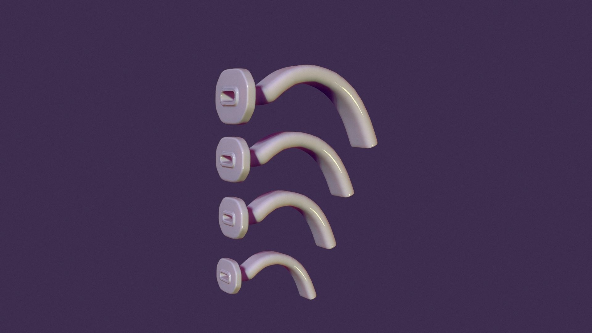 Medical air duct 3D print model_1