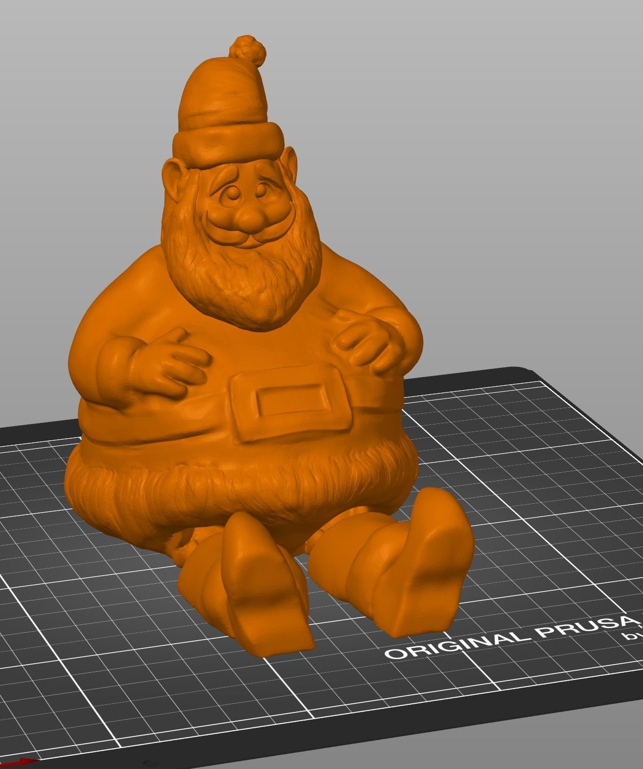 SANTA ARTICULATED XMAS MMU FILE INCLUDED 3D print model_1